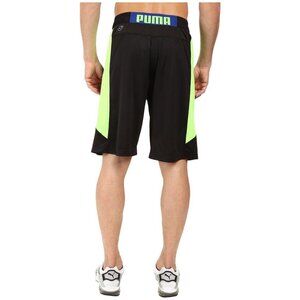 Puma DryCell Athletic Shorts Size Large Elastic Waist Colorblock Sporty Active